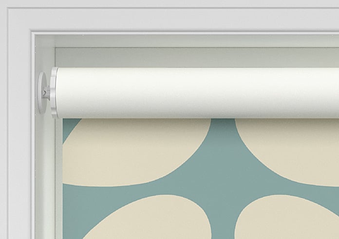 Orla Kiely Jumbo Solid Stem, Duckegg - Twist&Fit Roller Blind - Image 9